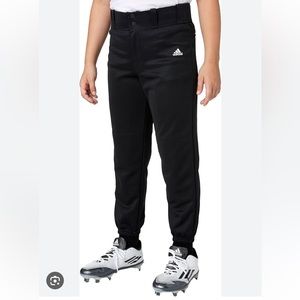 NWT Adidas Boys' Triple Stripe Traditional Baseball Pants size small